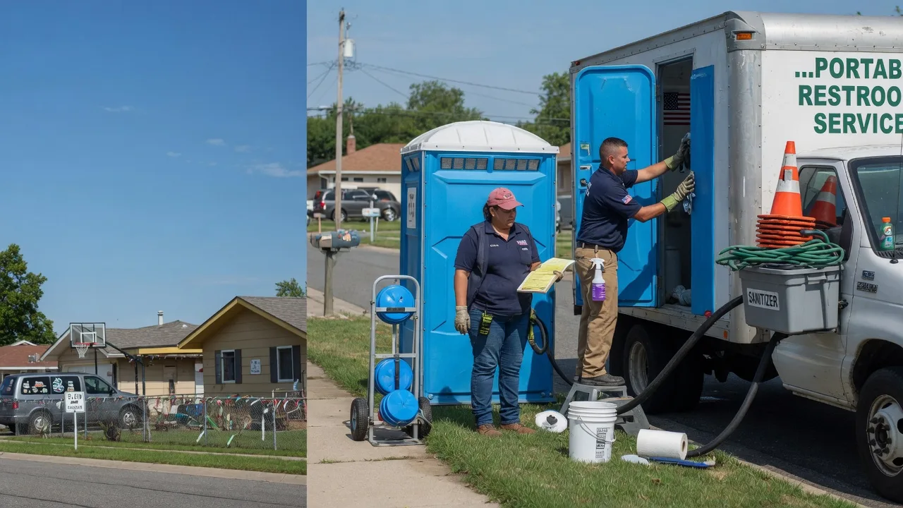 Portable Toilet Rental in Brownstown, IL near me
